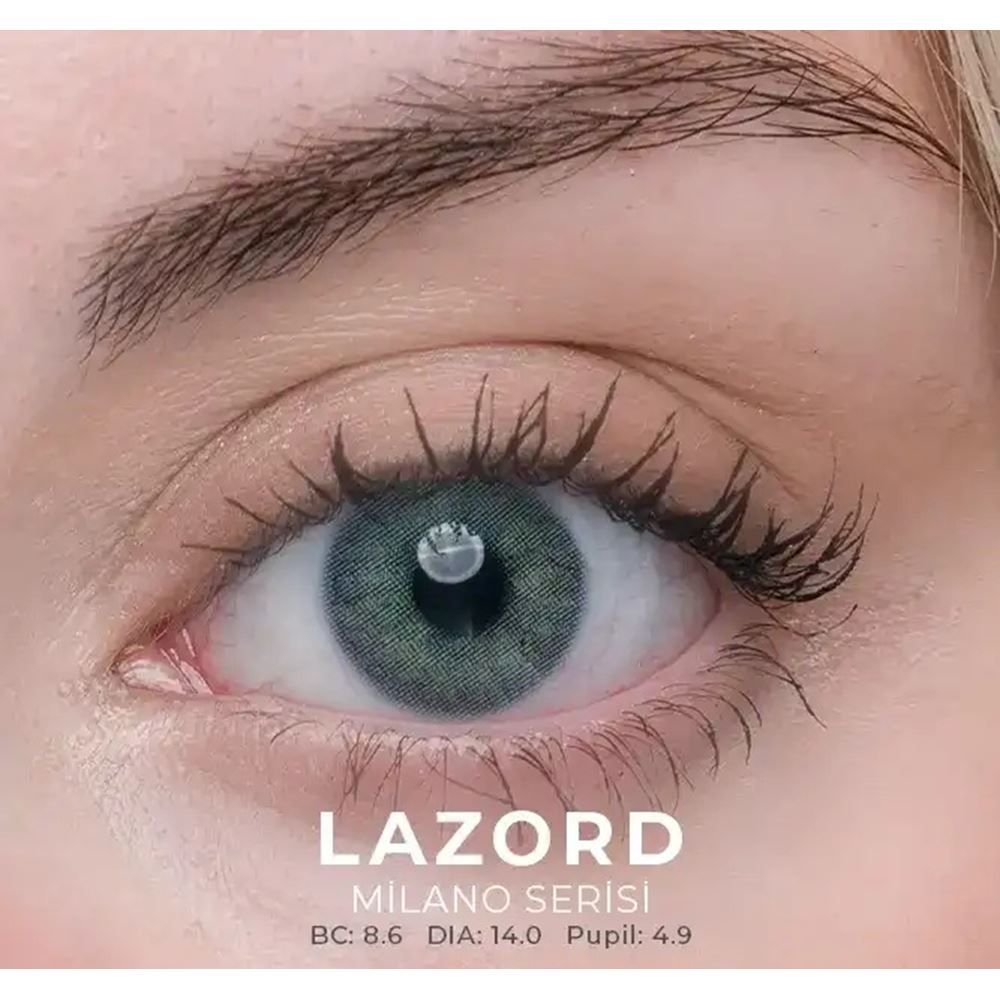 Labella Milano Haresiz Yıllık Numaralı Renkli Lens