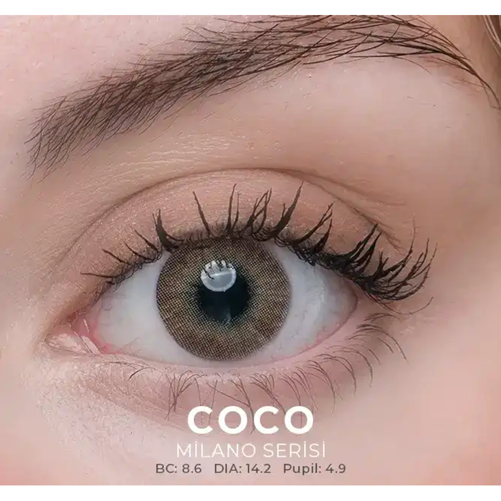 Labella Milano Haresiz Yıllık Numaralı Renkli Lens