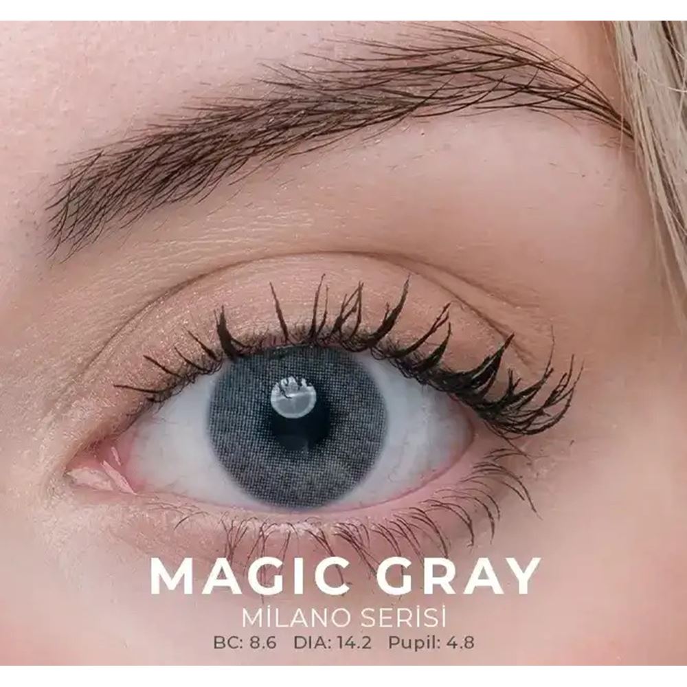 Labella Milano Haresiz Yıllık Numaralı Renkli Lens