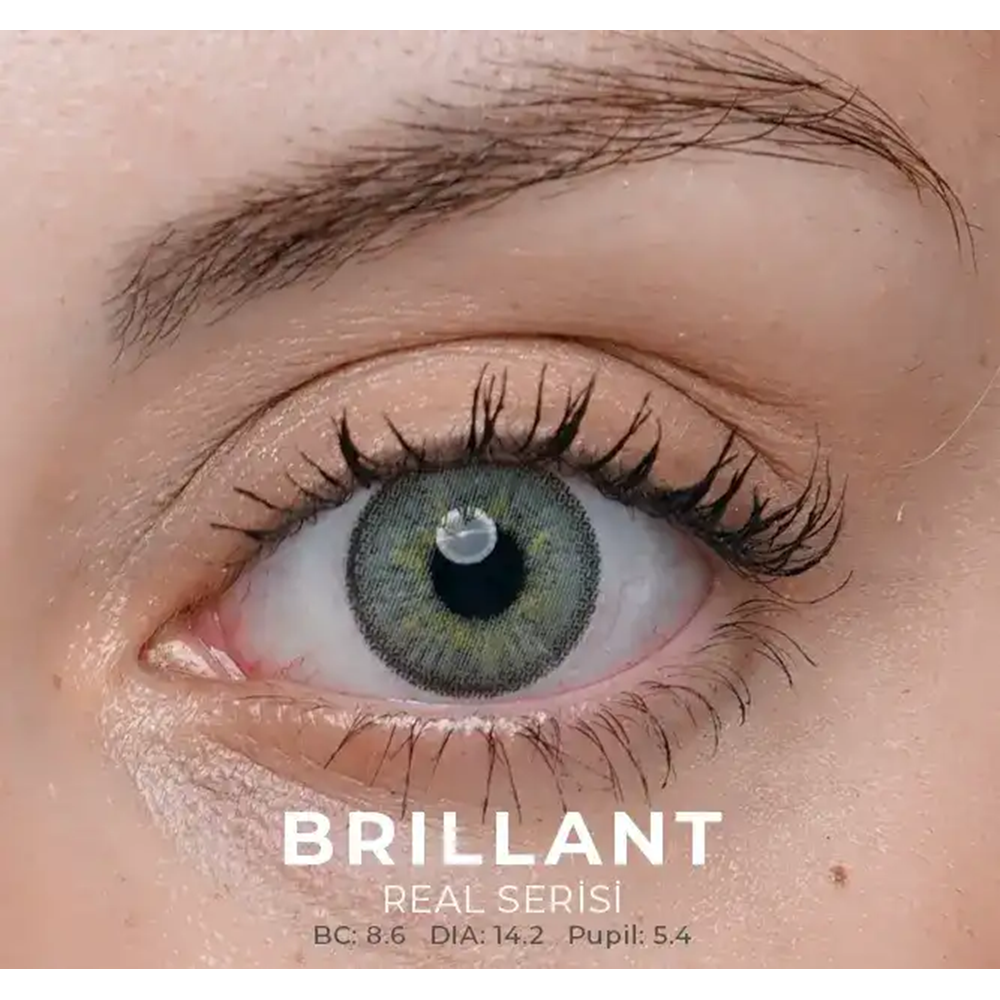 Labella Real Hareli Aylık Numarasız Renkli Lens