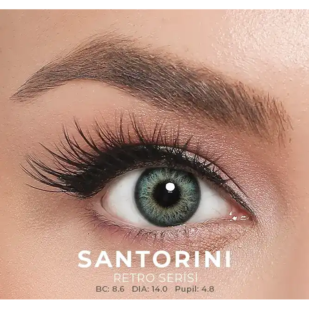 El Amore Retro Numarasız Renkli Lens