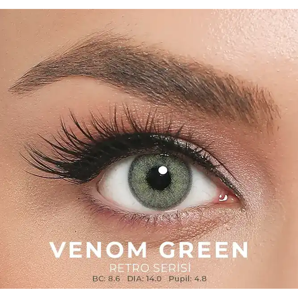 El Amore Retro Numarasız Renkli Lens