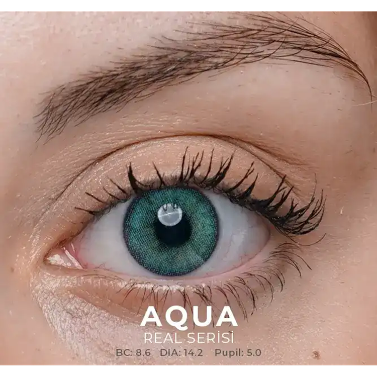 Labella Real Hareli Aylık Numaralı Renkli Lens